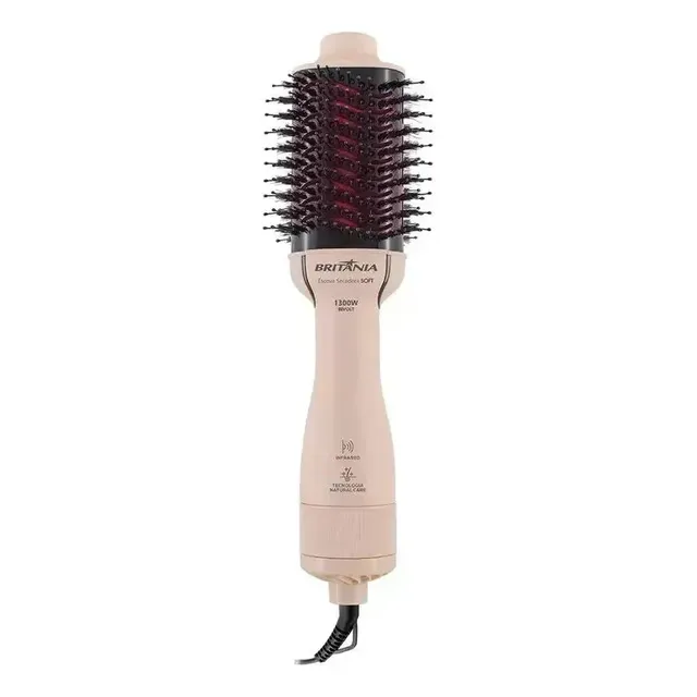 Escova Secadora Britânia Bivolt 1300w Soft Bec07r Original