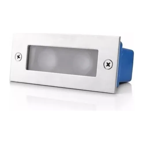 Lampara Led Empotrada Escaleras Pared Jardin Exterior 12w