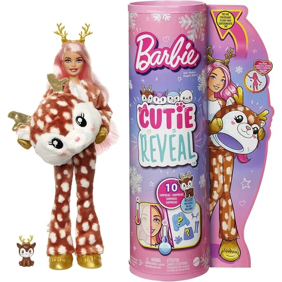 Barbie Doll Cutie Reveal Ciervo