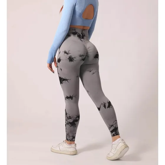 Calza Deportiva Marmolada Levanta Glúteo Push Up Dama