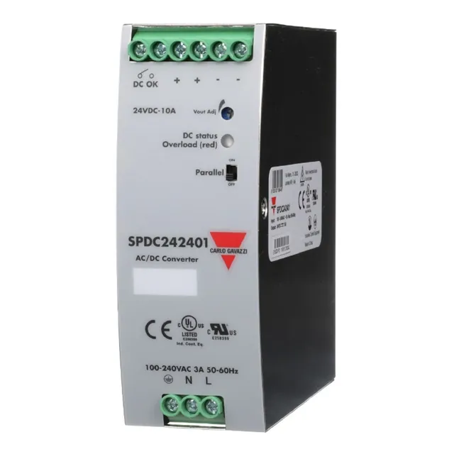 Spdc242401 Fuente Alimentacion 10 A Compacta 24 Vcd Gavazzi