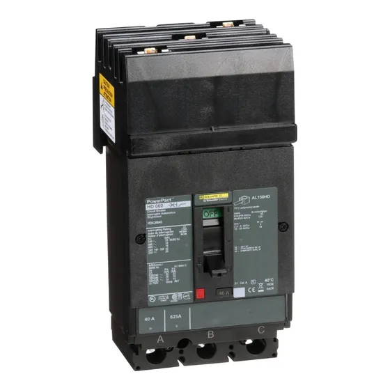 Interruptor Termomagnetico I-line Square D 40a 18ka @ 480v