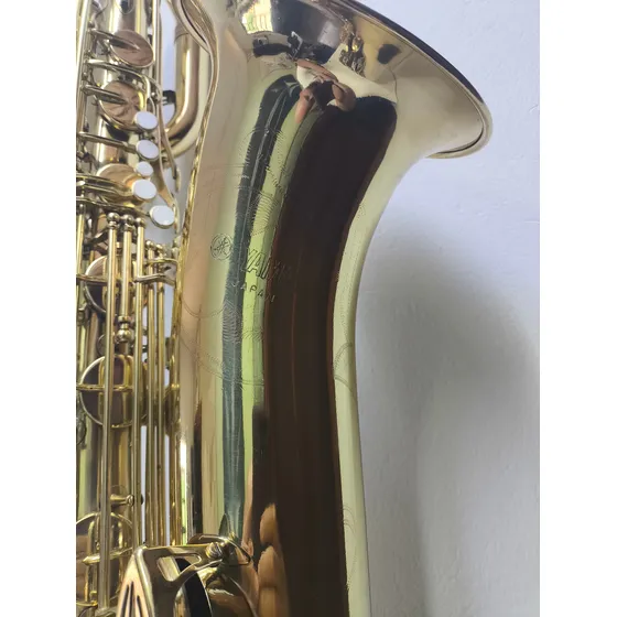 Sax Baritono Yamaha Ybs61 Japan Profissional Amarelo