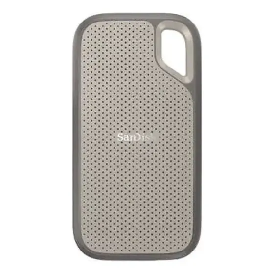 Unidade sólida externa Sandisk Extreme SDSSDE51-2T00-AW25 2TB cinza 1050 MB/s