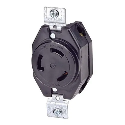 3330 Leviton Receptaculo M-vuelta 3p 3h 30a 250v Non-nema