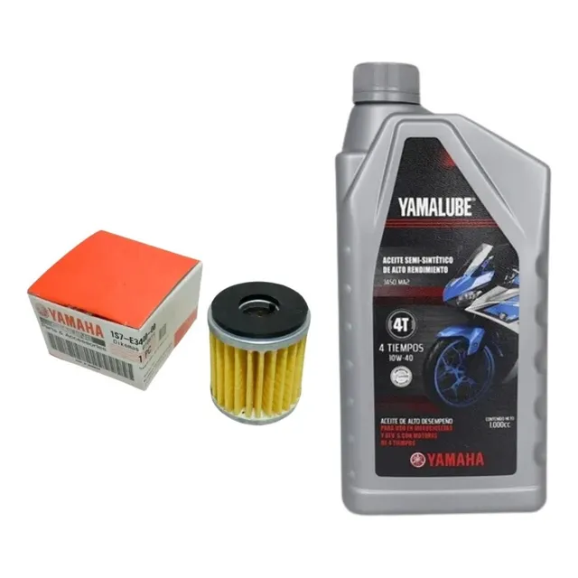 Filtro Aceite Yamaha R15 Original + Aceite 10w 40 Ma2