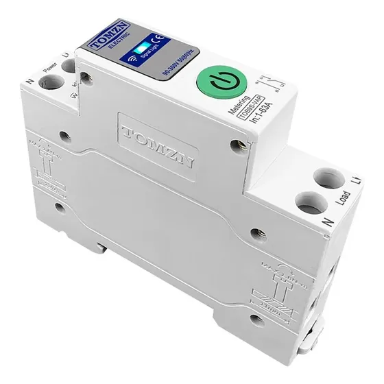 Interruptor Inteligente Wifi Tuya Smartlife 63 Amperios 1p+n