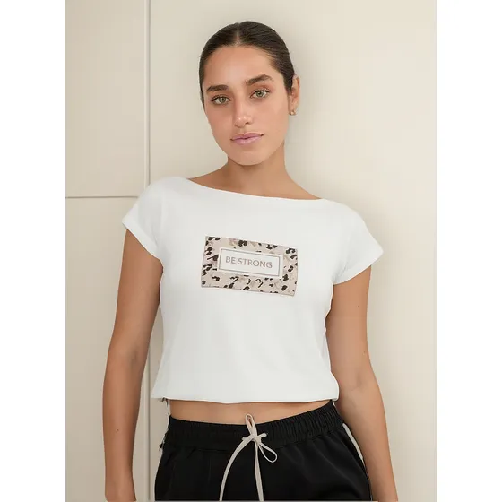Polo Mc New Athletic Freya Crema Mujer