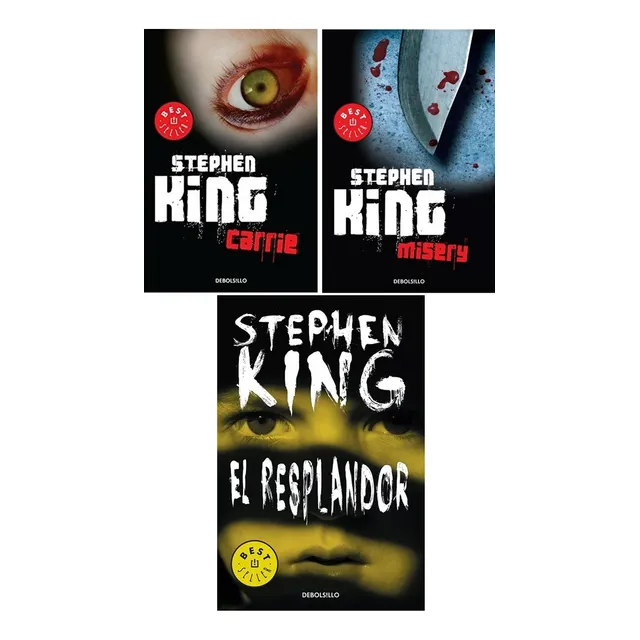El Resplandor + Misery + Carrie   Stephen King