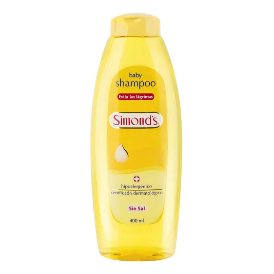 Simond's Shampoo Baby Evita Lágrimas Sin Sal X 400 Ml