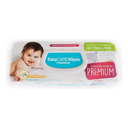 Toallas Humedas Babycare Wipes Premium 50 Unid