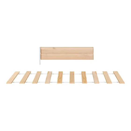 Kit Estrado Com Grade Para Cama Club House Wood Dj