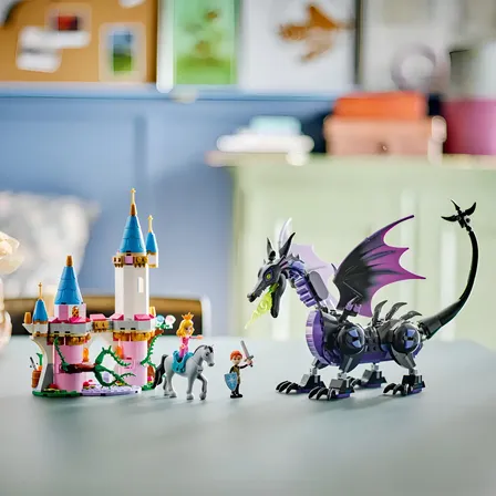 Lego Disney Forma De Dragão Da Malévola - 43240 583 Princesa Disney