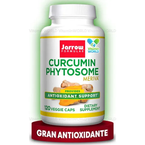Jarrow Formulas Fitosoma De Curcumina 500 Mg 120 Cápsulas Sabor Sin Sabor