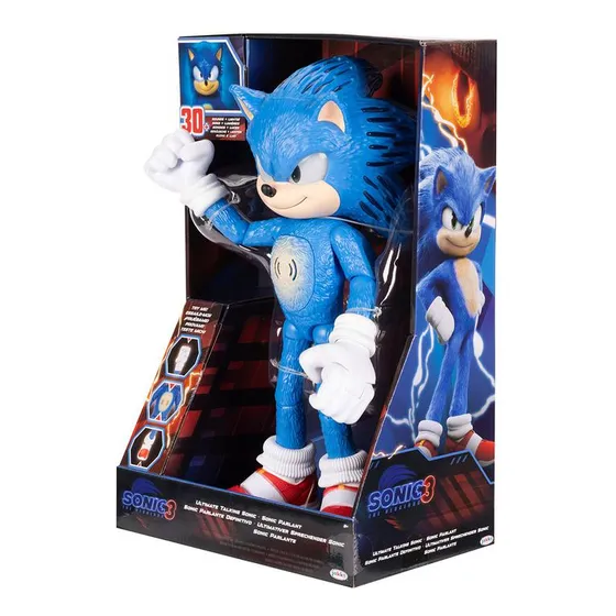 Figura Interactiva Sonic Luces Y Sonidos 30 Cm
