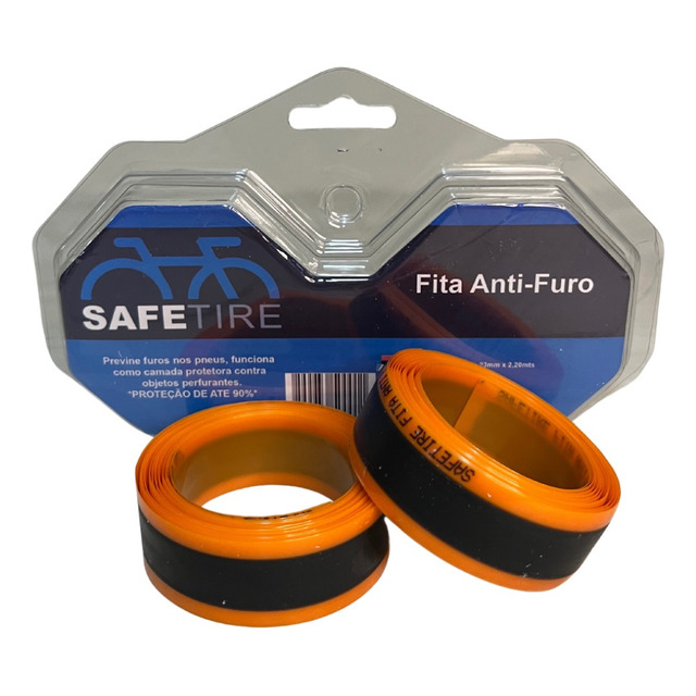 Fita Anti Furo Kit Para Speed Aro 700 Safe Tire 23mm (par) Fita Anti Furo Kit Para Speed Aro 700 Safe Tire 23mm (par)