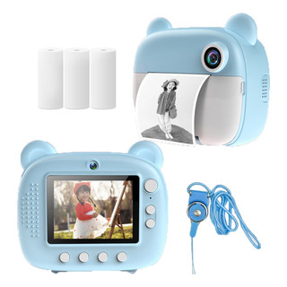 Cámara De Impresión Instantánea For Niños Rosa Digital Con Cámara De Impresión Instantánea For Niños Rosa Digital Con