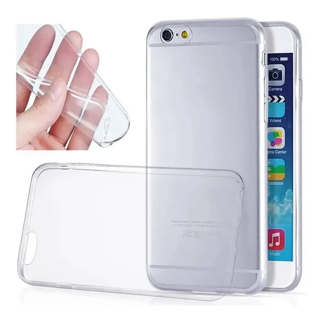 Funda Crystal Case Tpu Flexible Para iPhone 4 5 6 7 8 X Xr