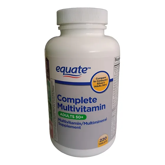 Multivitaminico Equate Adultos 50 Años 220 Cap
