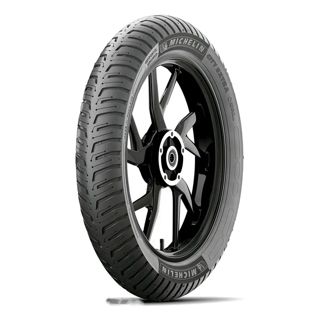 Pneu traseira para moto Michelin City Extra sem câmara de 100/90-18 S 62 x 1 unidade