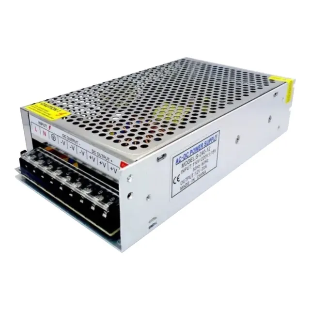 Fuente Metálica Switching Conmutada Nrg+ 12v 30a 360w Camara