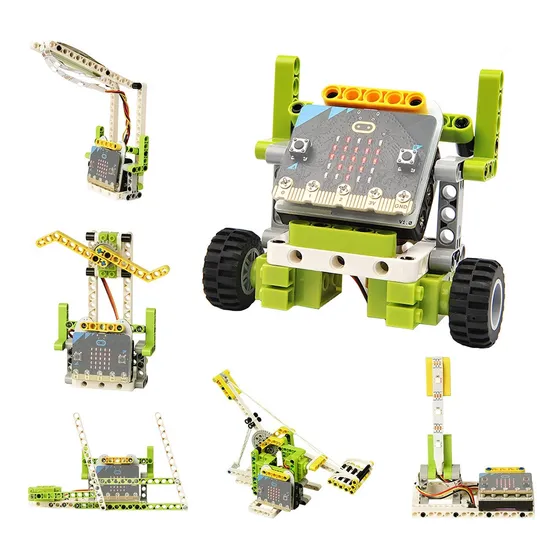 Kit De Bloques De Construcción Elecfreaks Microbit Ring:bit