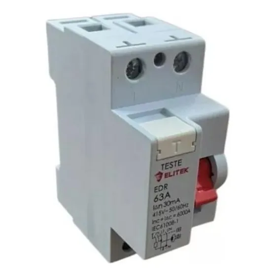 Dr - Interruptor Diferencial Residual - 2p 63a - 30ma