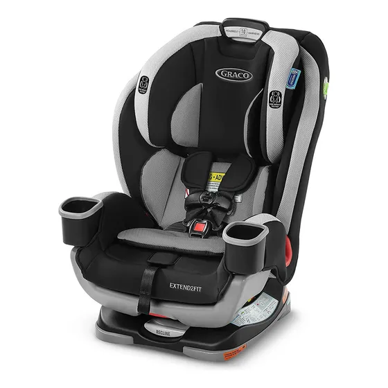 Silla De Auto Graco Extend2fit 3 En 1 Color Gris - Extend Two Fit
