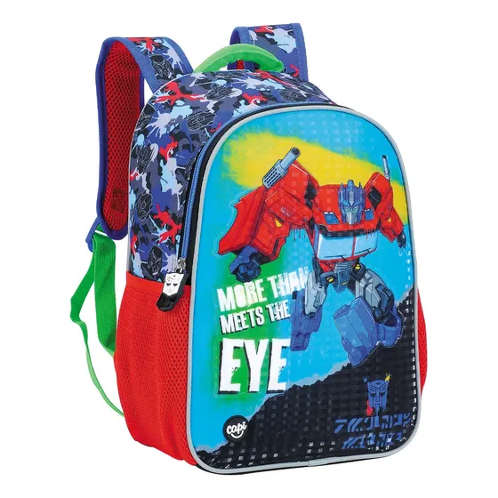 Bolso Morral Mediano Para Niños - Transformers Original