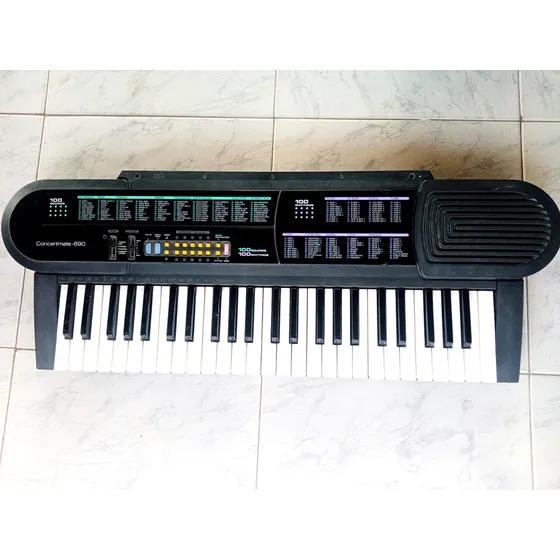 Piano Teclado Electrónico Concertmate-690 Máximo Sonido