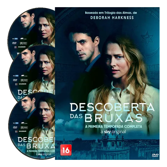 Dvd - Série A Descoberta Da Bruxas Primeira Temporada Box