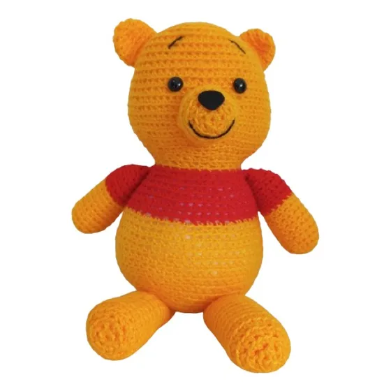 Oso Winnie Pooh Amigurumi Tejido En Crochet