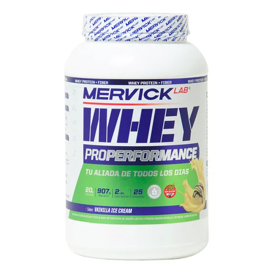 Mervick Whey Pro Performance Proteína Vainilla 907g Sabor Vainilla Ice Cream