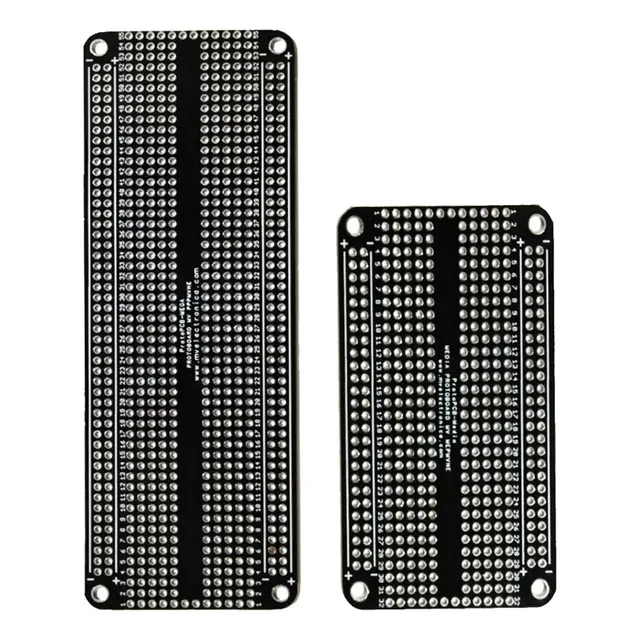 10 Placa Fenolica Perforada Tipo Protoboard Grande Y Mediana