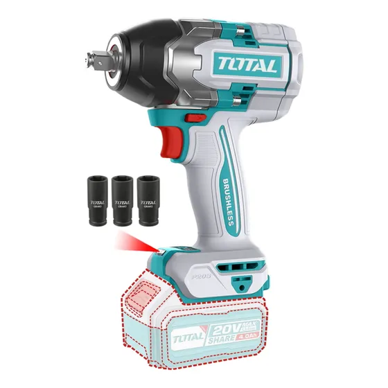 Llave De Impacto 850nm 20v Total Tiwli20851
