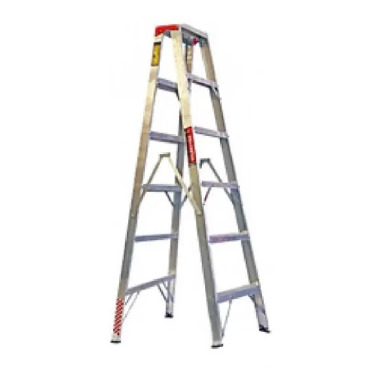 Escalera Tijera Doble Alum 5 Peldaños Tipoii 410205 Peldaños
