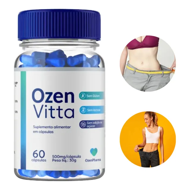1 Un Ozenviitta 60 Capsulas Original Do Site - Envio Em 24h