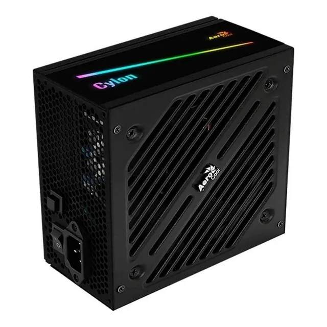 Fuente De Poder Para Pc Aerocool Advanced Technologies Cylon 500w 500w Black 220v