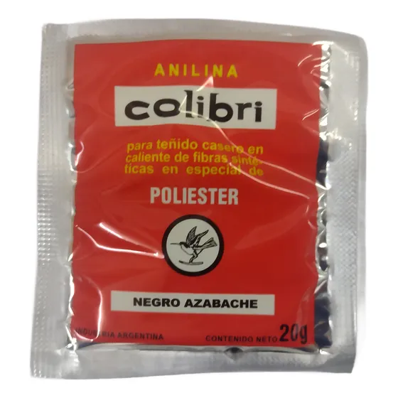 Anilina Para Poliéster X 20 Grs X 3 U