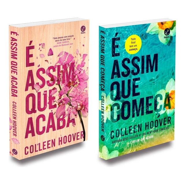 Kit É Assim Que Acaba + É Assim Que Começa Vols 1 E 2 Colleen Hoover, De : Colleen Hoover.... Kit É Assim Que Acaba + É Assim Que Começa Vols 1 E 2 Colleen Hoover, De : Colleen Hoover....