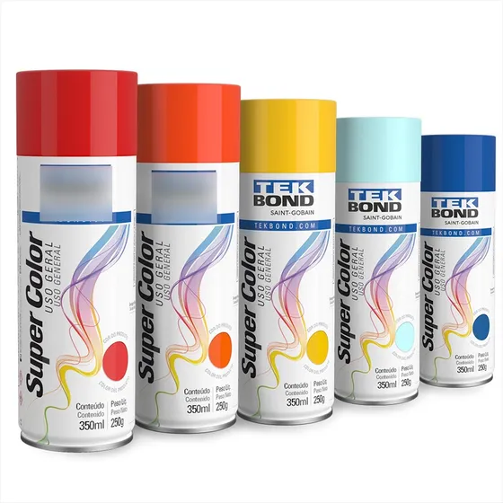 Tinta Acrílica Spray Secagem Rápida 350ml Uso Geral