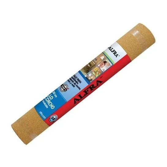 Rollo De Corcho Cafe Alfra 60 X 40 Cm 1 Pieza