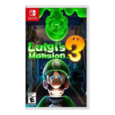 Luigis Mansion 3 Switch Midia Fisica Standard Edition (físico)