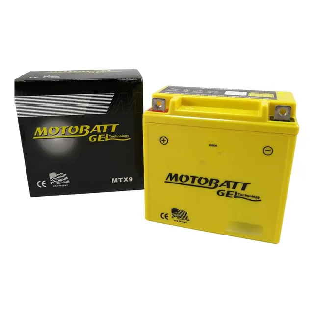 Batería Motobatt Mtx9 Pulsar 180 200 Apache Gn Gs 125