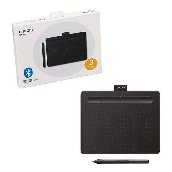Tableta 7x8'' Diseño Dibujo Wacom Ctl4100wlk0 Bluetooth