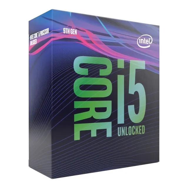 Procesador gamer Intel Core i5-9600K BX80684I59600K de 6 núcleos y 3.70 GHZ de frecuencia base con gráfica integrada