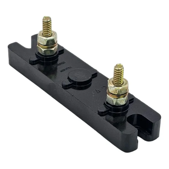 Bornera Bipolar Fija Con Tornillo 25 Amp
