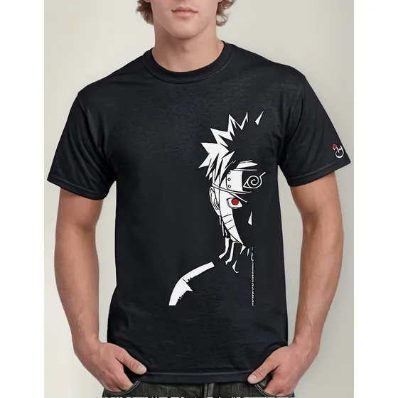 Naruto.rostro.anime. Remeras De Algodón Premium. Habibis
