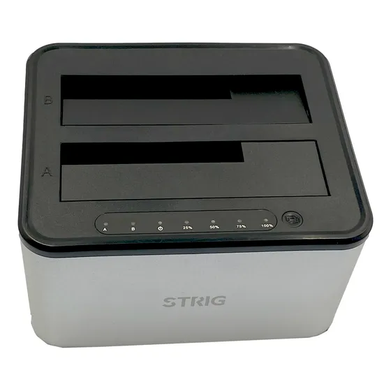 Clonador Lector De Discos Strig Sata 2.5 3.5 Usb Hd07