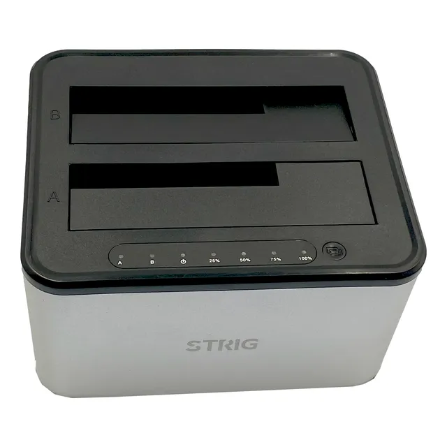 Clonador Lector De Discos Strig Sata 2.5 3.5 Usb Hd07
